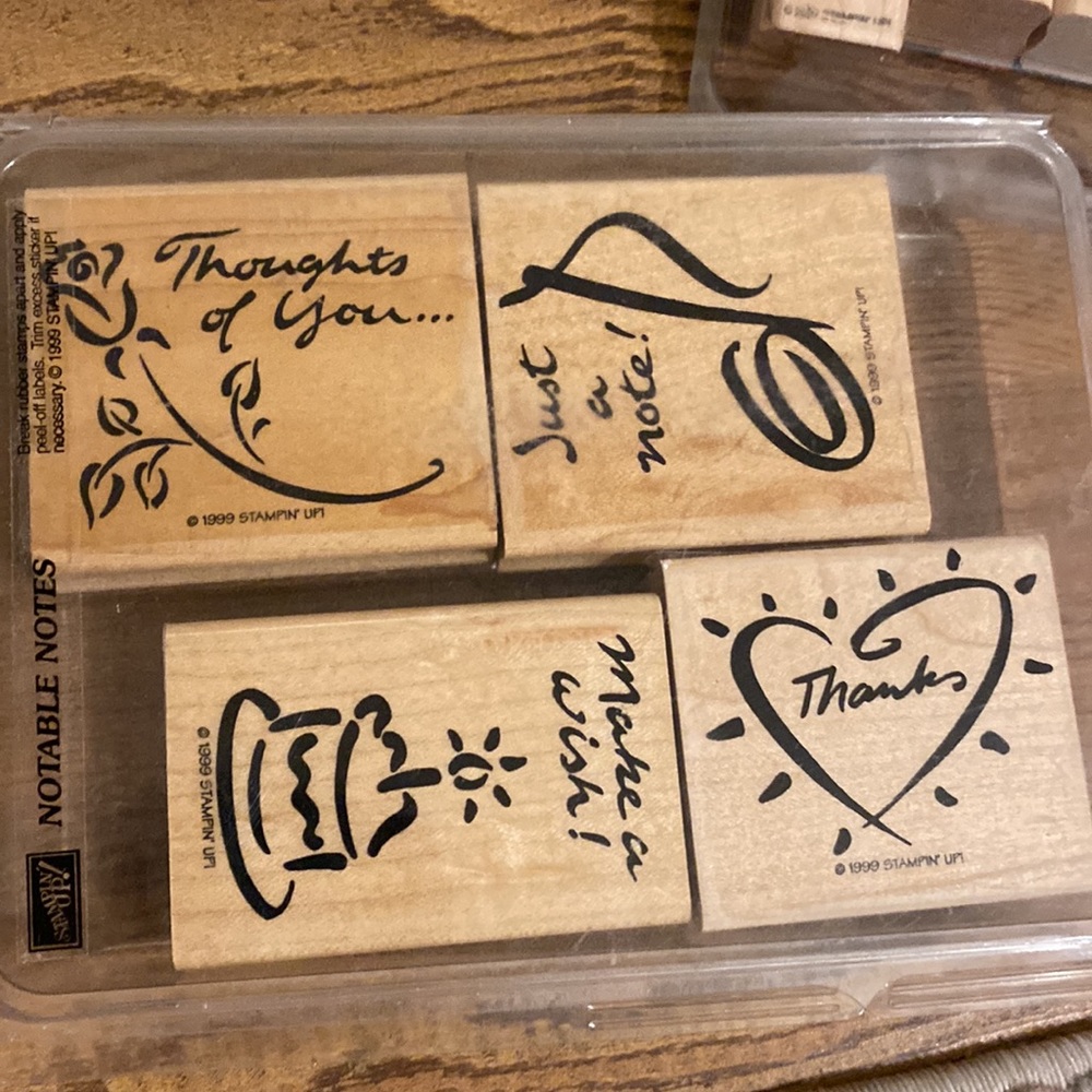 Stampin Up-5 sets of stamps